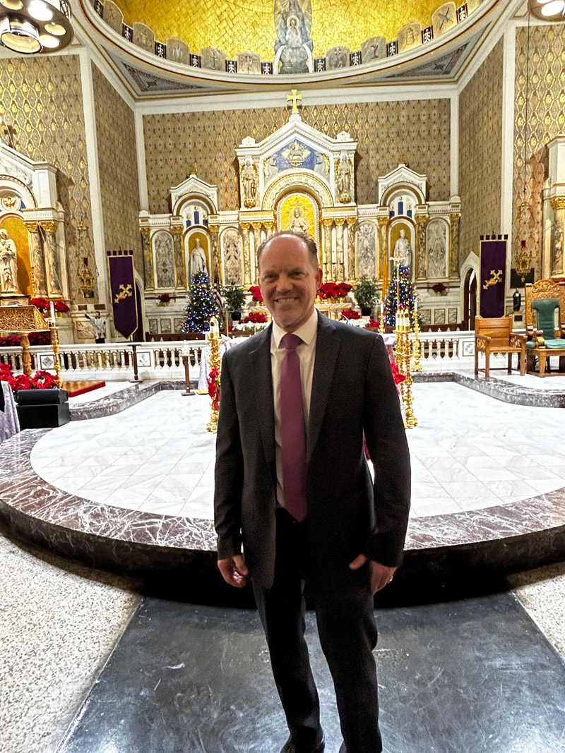 Attending Red Mass of the Holy Spirit at Gesu Catholic Church (Dec. 11, 2024)