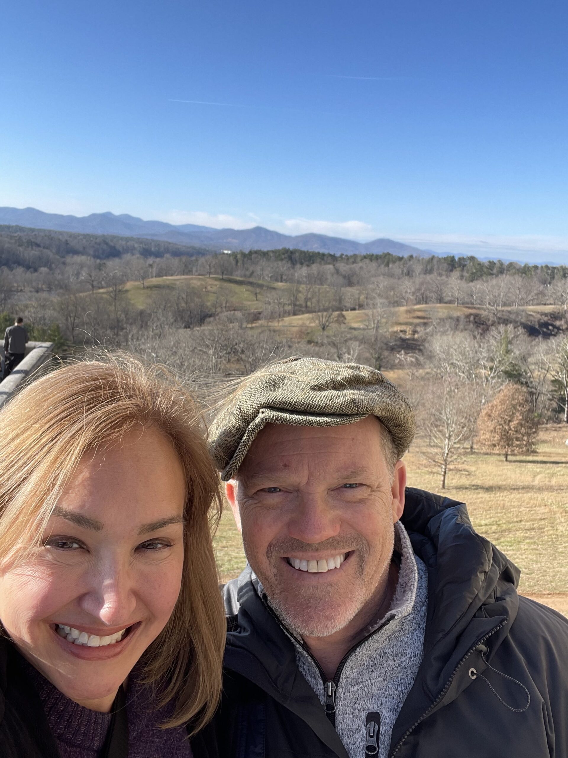 Kevin and wife Margot take a break from holiday hiking (Dec. 24, 2024)