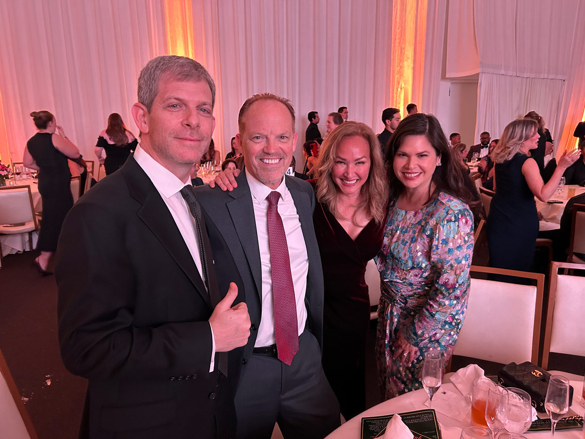 Celebrating FACDL-Miami's 2025 Gala with past presidents Margot Moss, David Oscar Markus and Dianne Carames. (May 3, 2025)