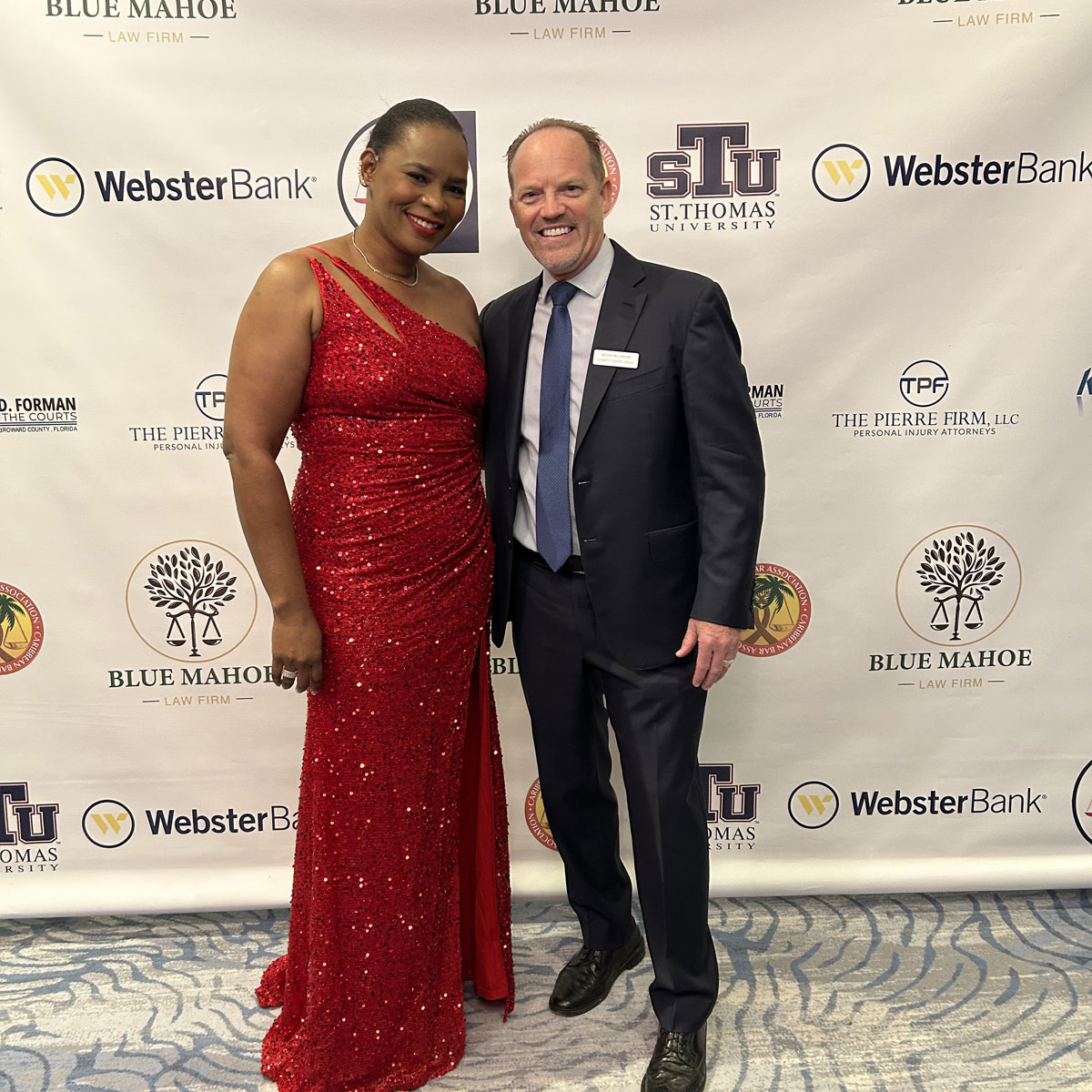 Judge Kevin Hellmann enjoyed the Caribbean Bar Association's Annual Scholarship and Awards Gala (10/18/25).